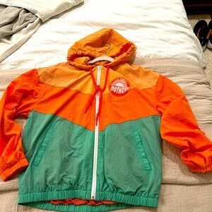 Mother raincoat hooded waterproof size small